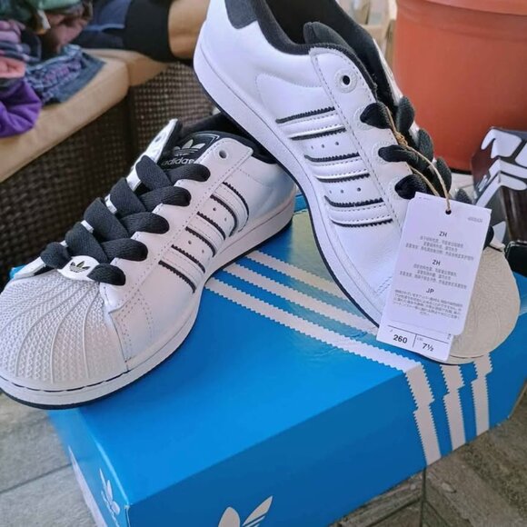 Adidas Superstar 2 sneakers Adidas slides - Picture 5 of 12